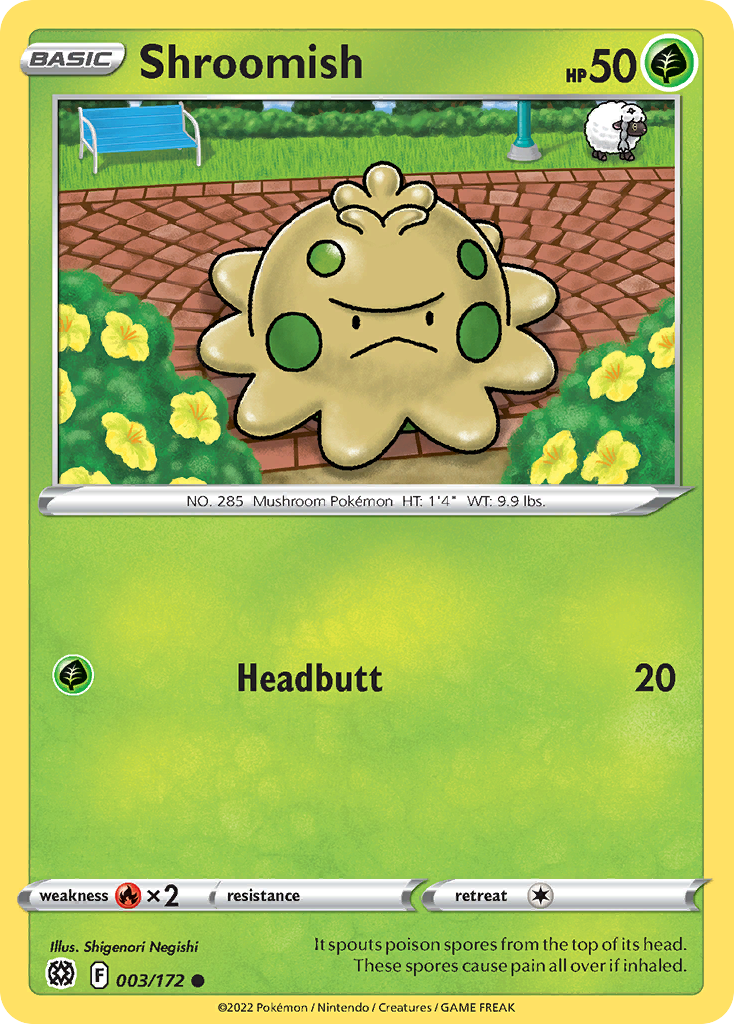 Shroomish - Brilliant Stars SET-3
