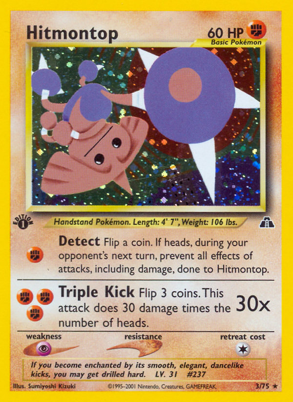 Hitmontop - Neo Discovery SET-3