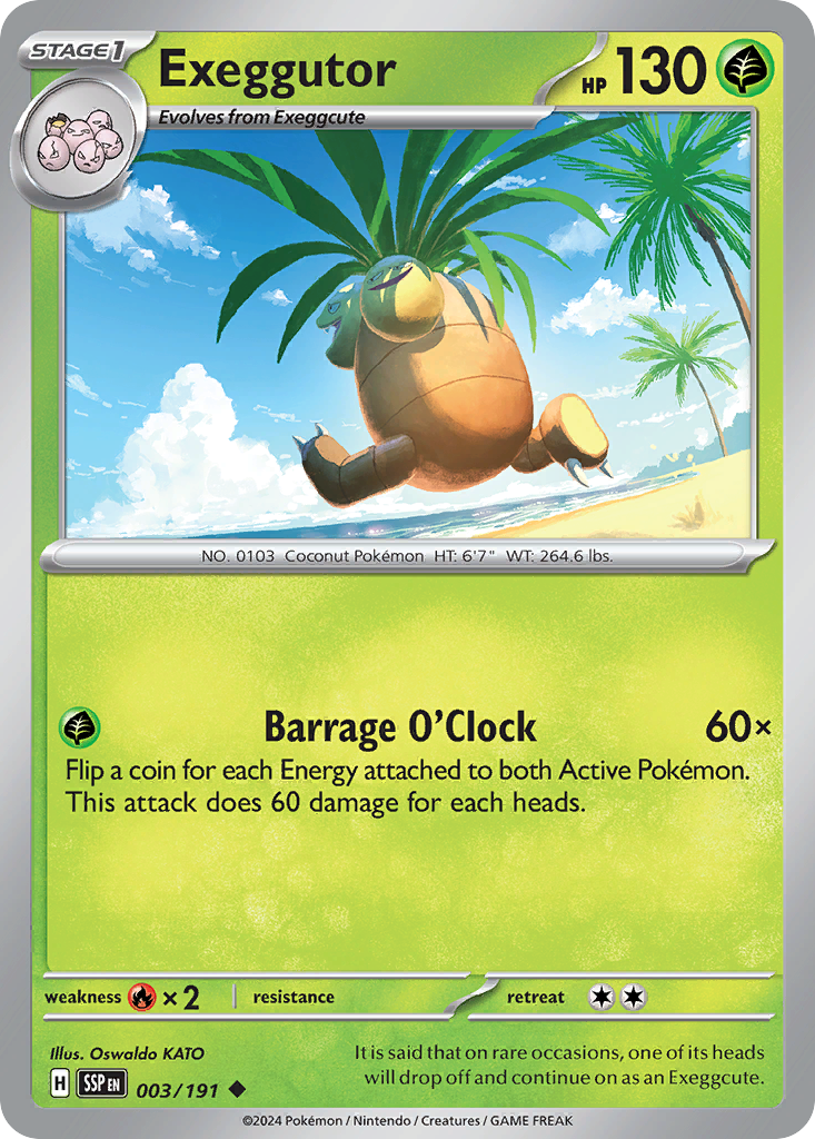 Exeggutor - Surging Sparks SET-3
