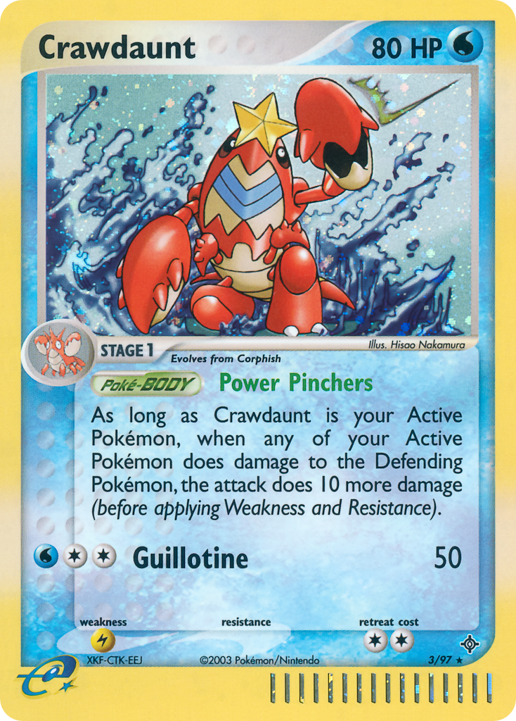Crawdaunt - Dragon SET-3