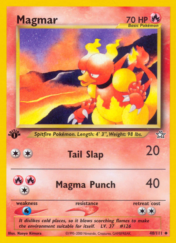 Magmar - Neo Genesis SET-40