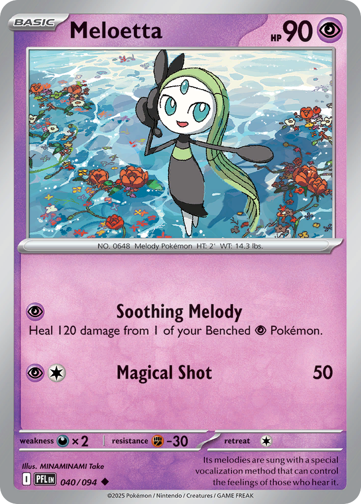 Meloetta - Phantasmal Flames SET-40