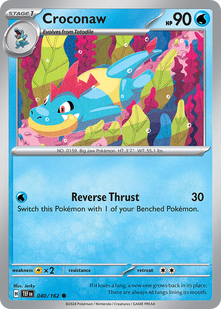 Croconaw - Temporal Forces SET-40