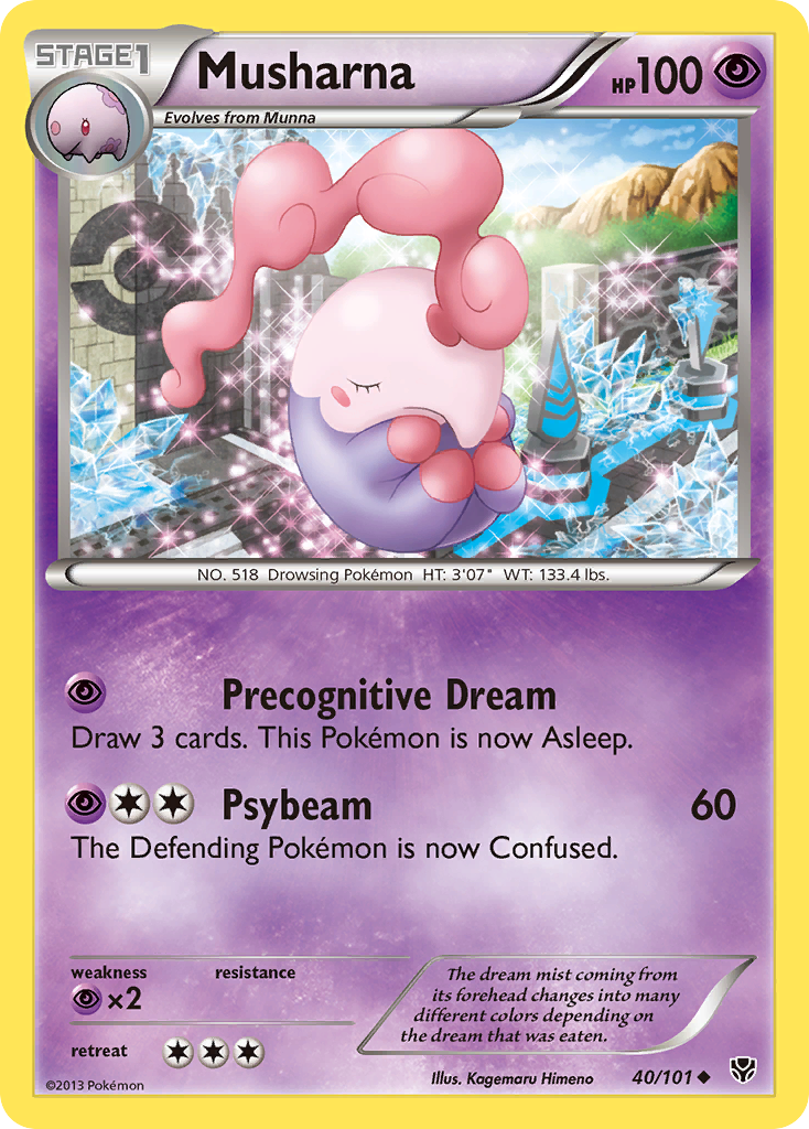Musharna - Plasma Blast SET-40