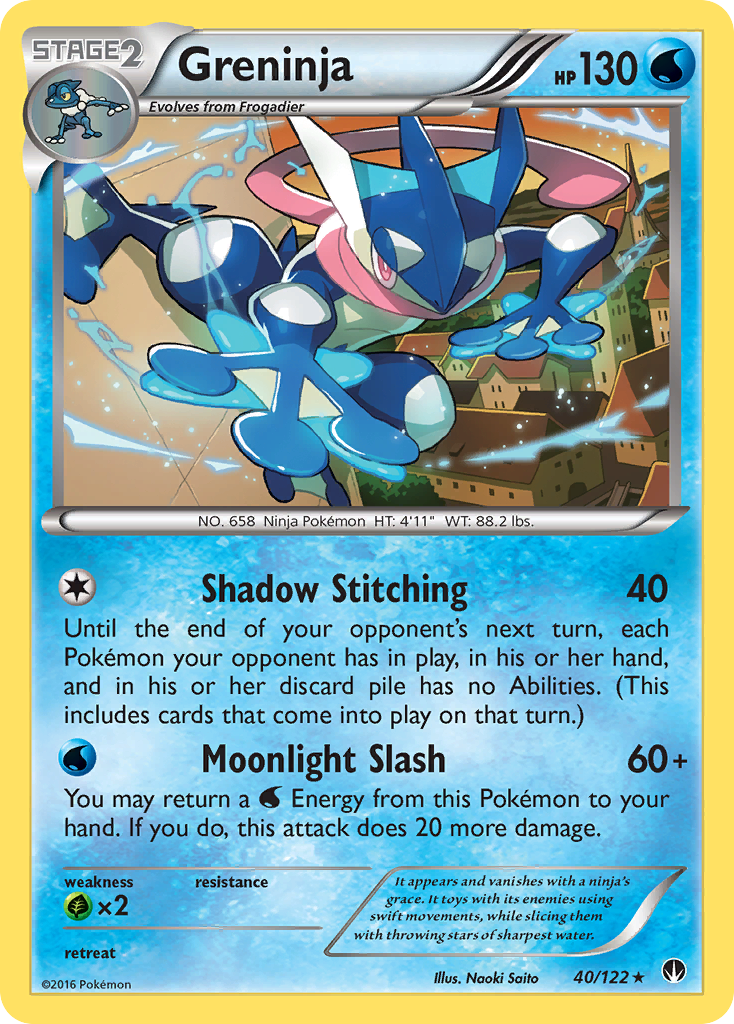 Greninja - BREAKpoint SET-40