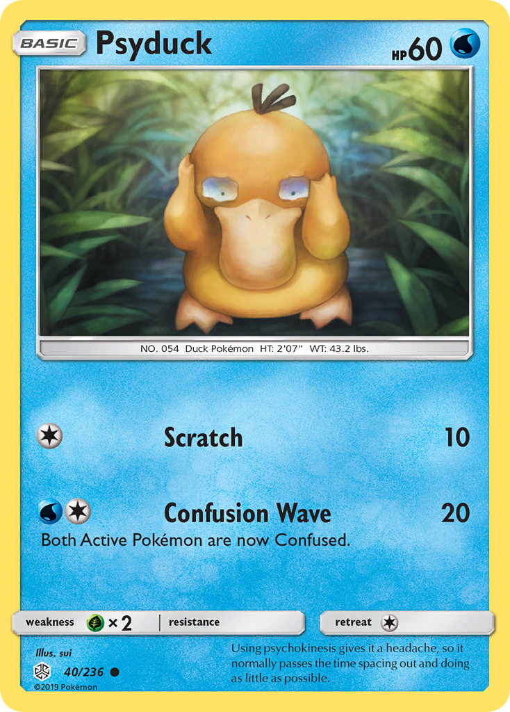 Psyduck - Cosmic Eclipse SET-40