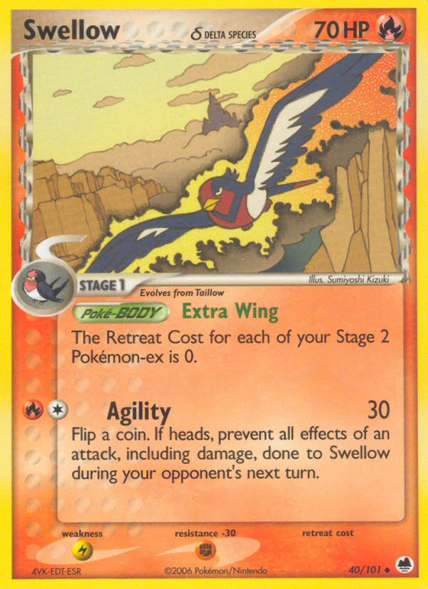 Swellow? - Dragon Frontiers SET-40