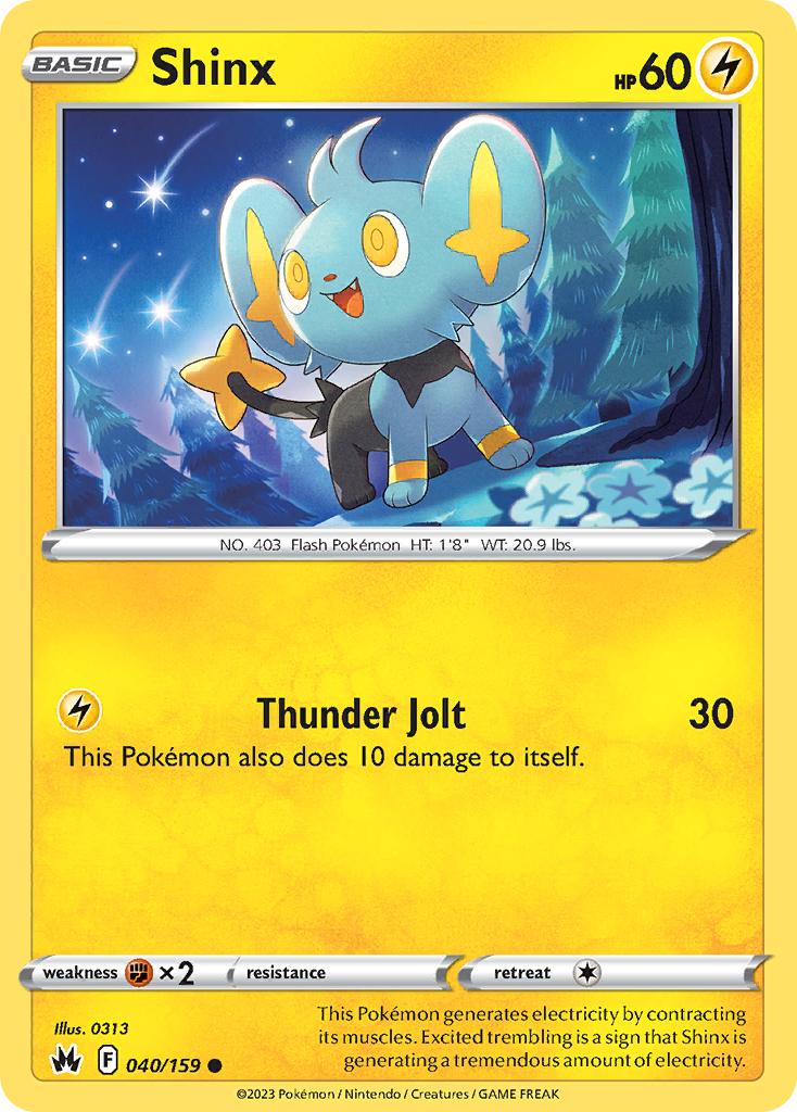 Shinx - Crown Zenith SET-40