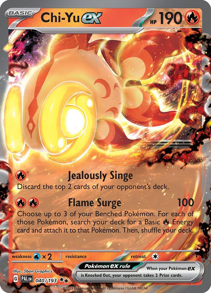Chi-Yu EX - Paldea Evolved SET-40