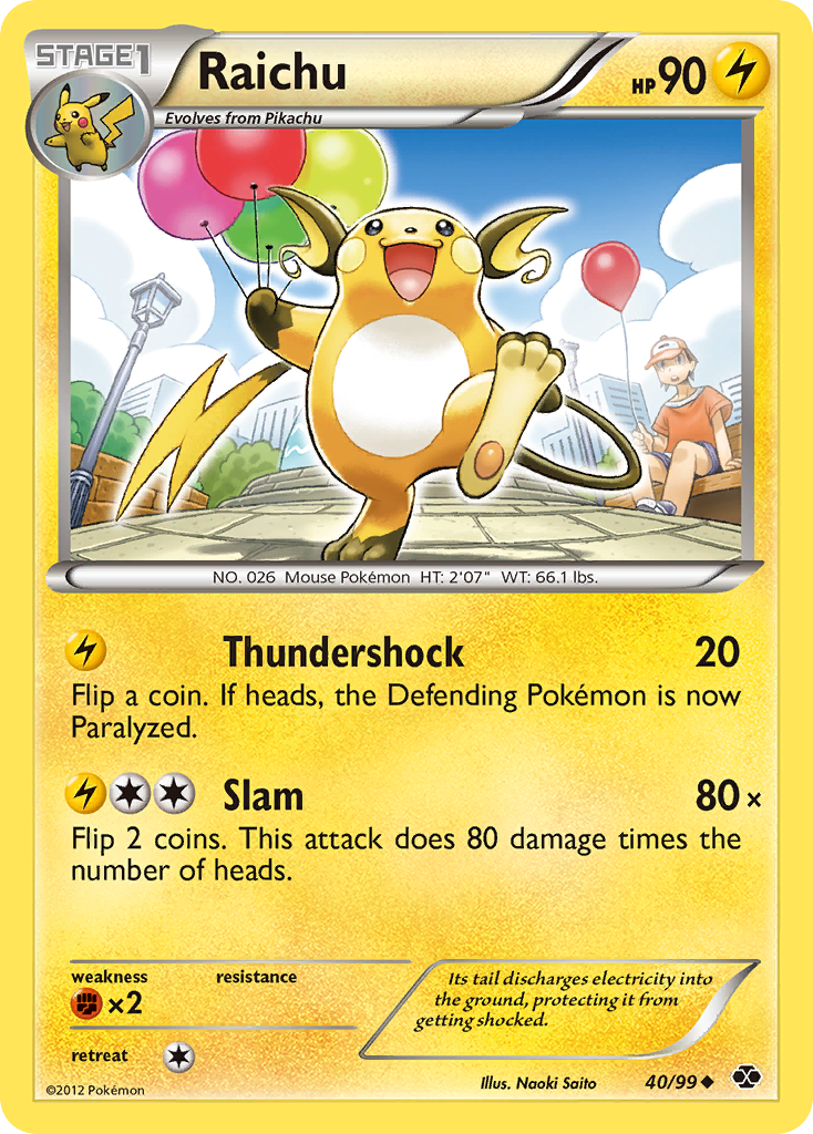Raichu - Next Destinies SET-40