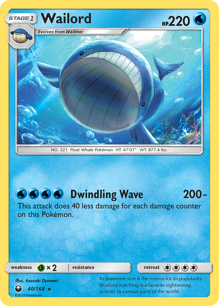 Wailord - Celestial Storm SET-40