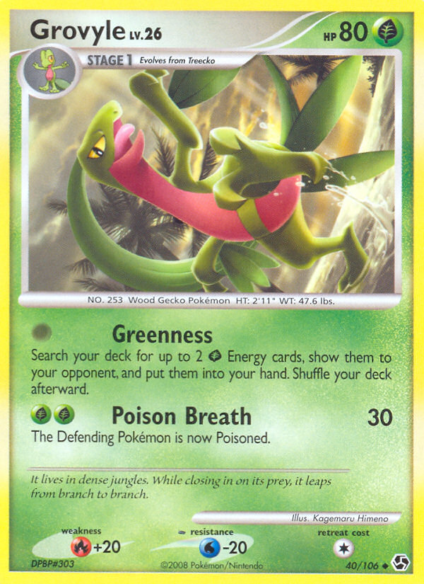 Grovyle - Great Encounters SET-40