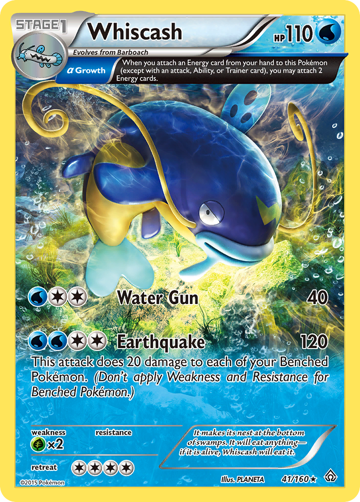 Whiscash - Primal Clash SET-41