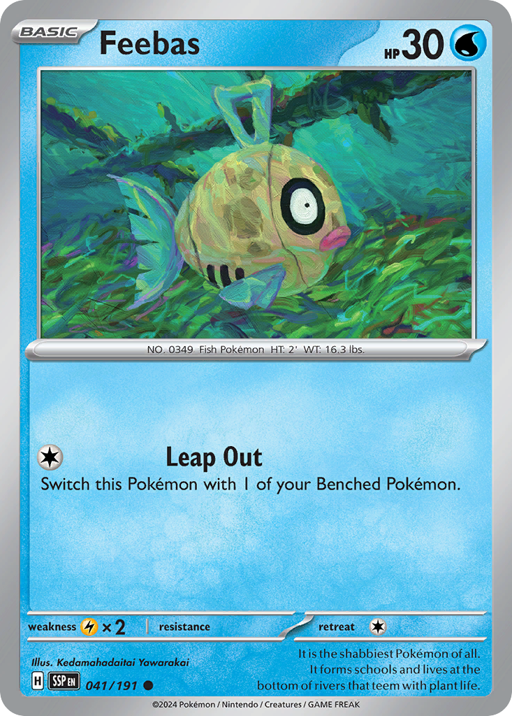 Feebas - Surging Sparks SET-41