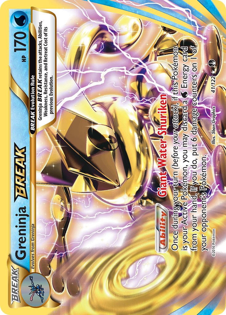 Greninja BREAK - BREAKpoint SET-41