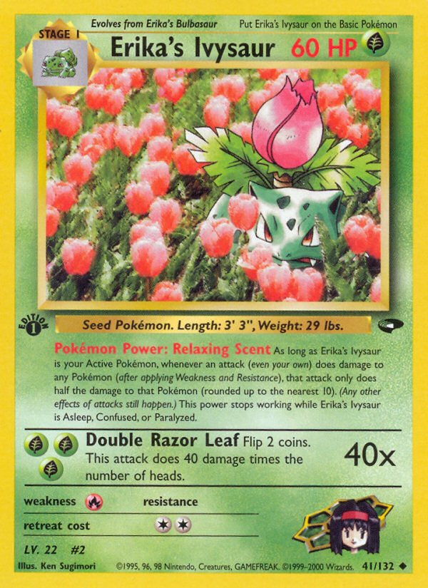 Erika's Ivysaur - Gym Challenge SET-41