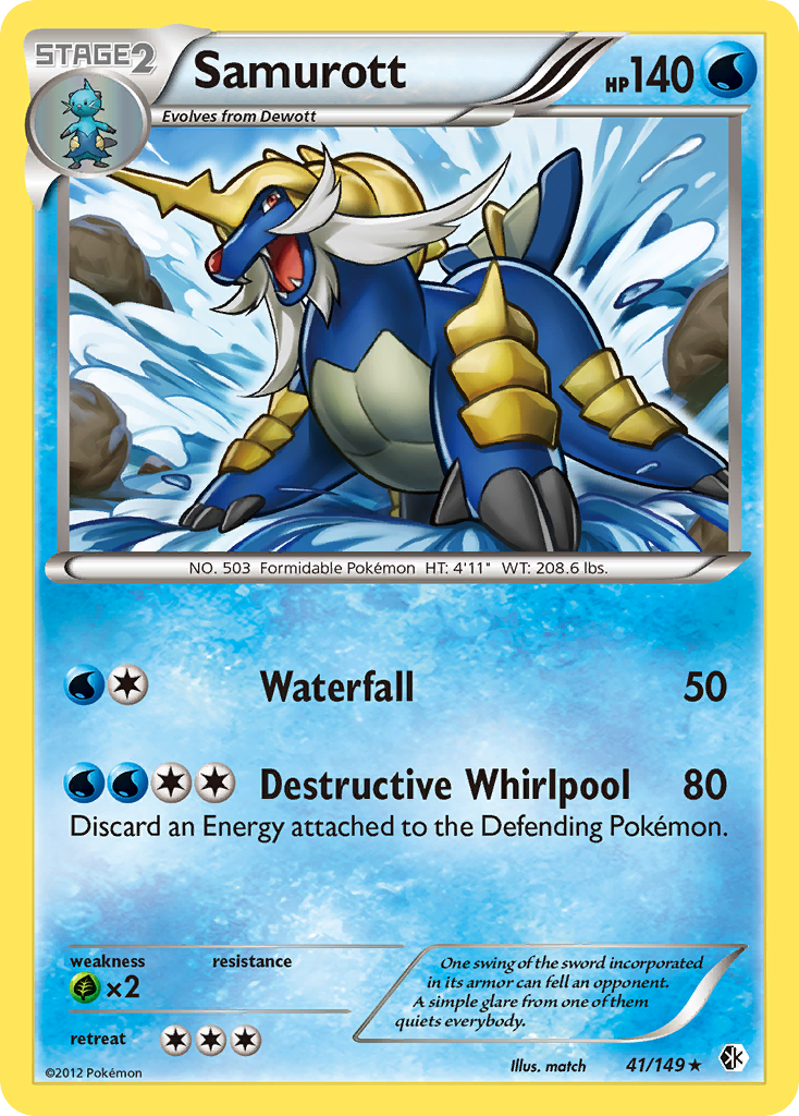 Samurott - Boundaries Crossed SET-41