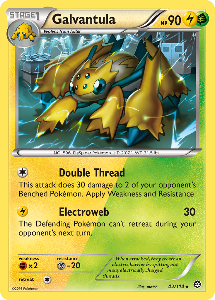 Galvantula - Steam Siege SET-42