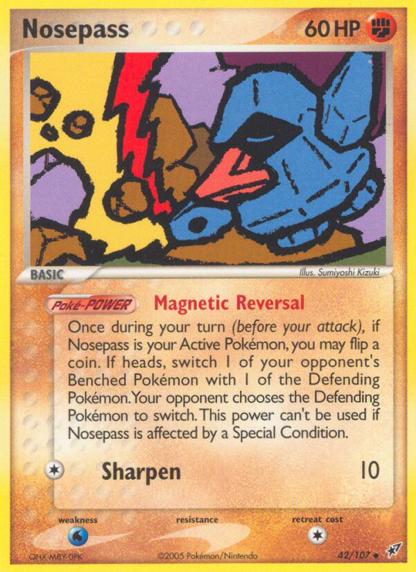 Nosepass - Deoxys SET-42