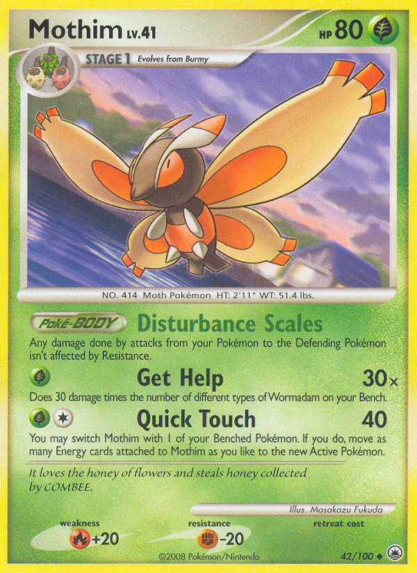 Mothim - Majestic Dawn SET-42