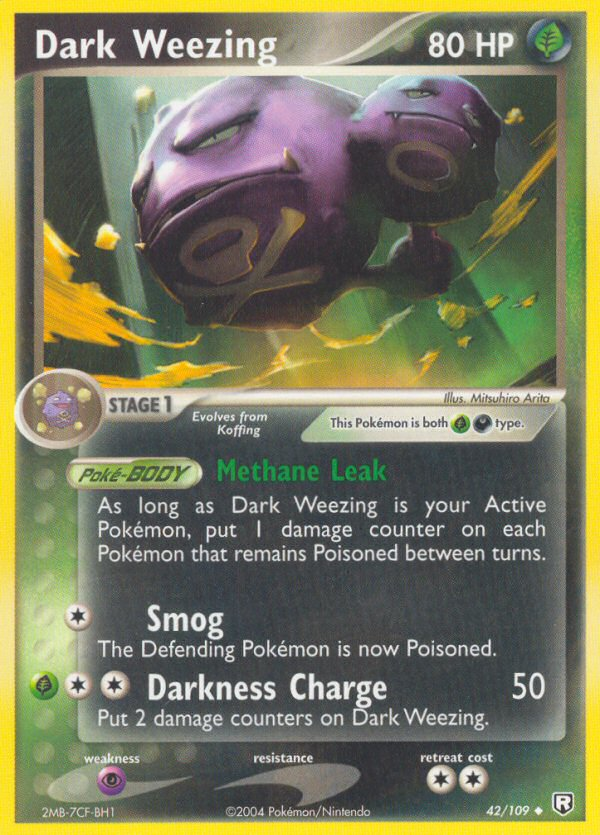 Dark Weezing - Team Rocket Returns SET-42