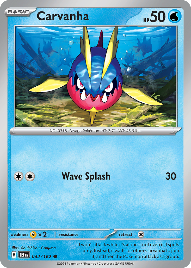 Carvanha - Temporal Forces SET-42