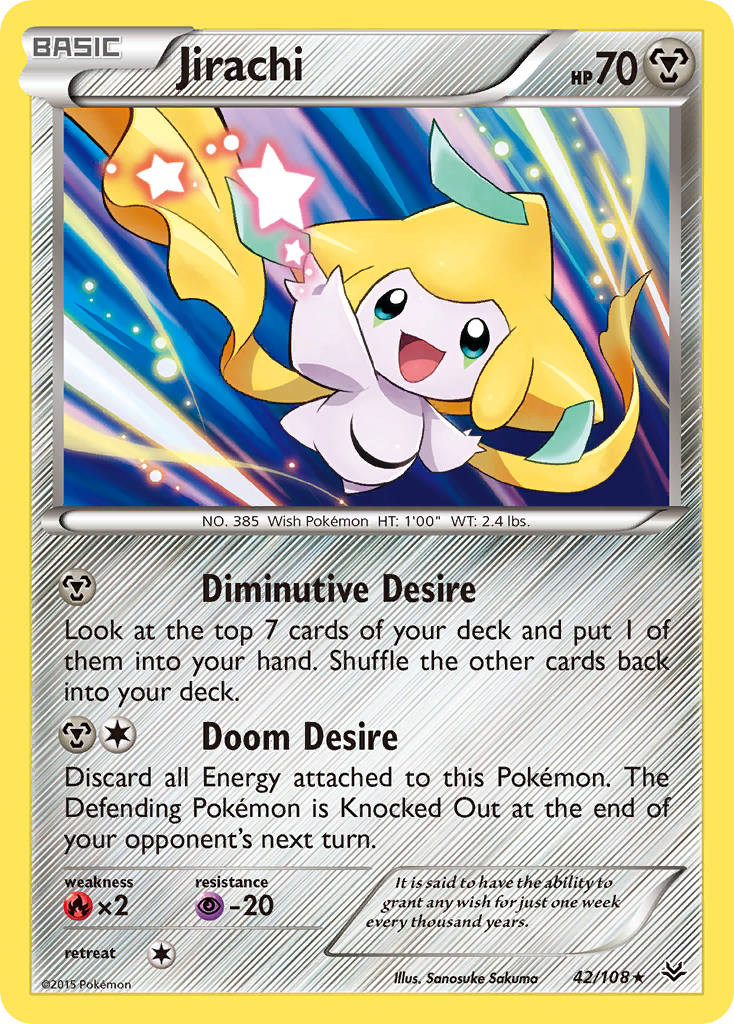 Jirachi - Roaring Skies SET-42