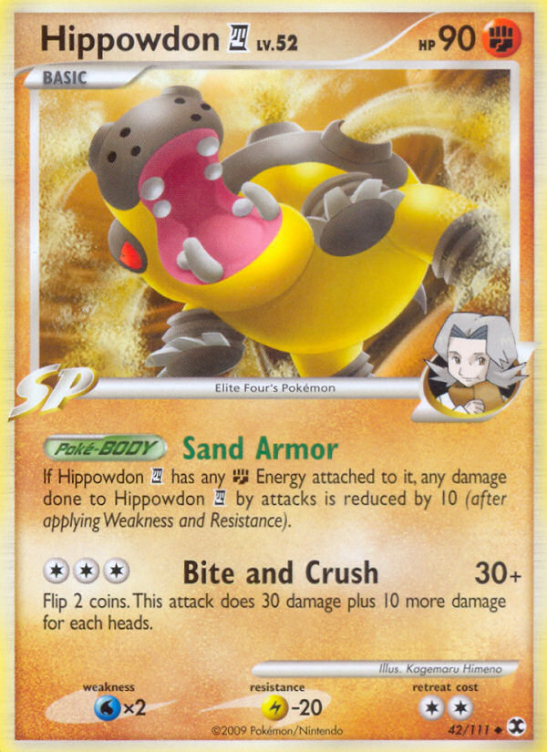 Hippowdon E4 - Rising Rivals SET-42