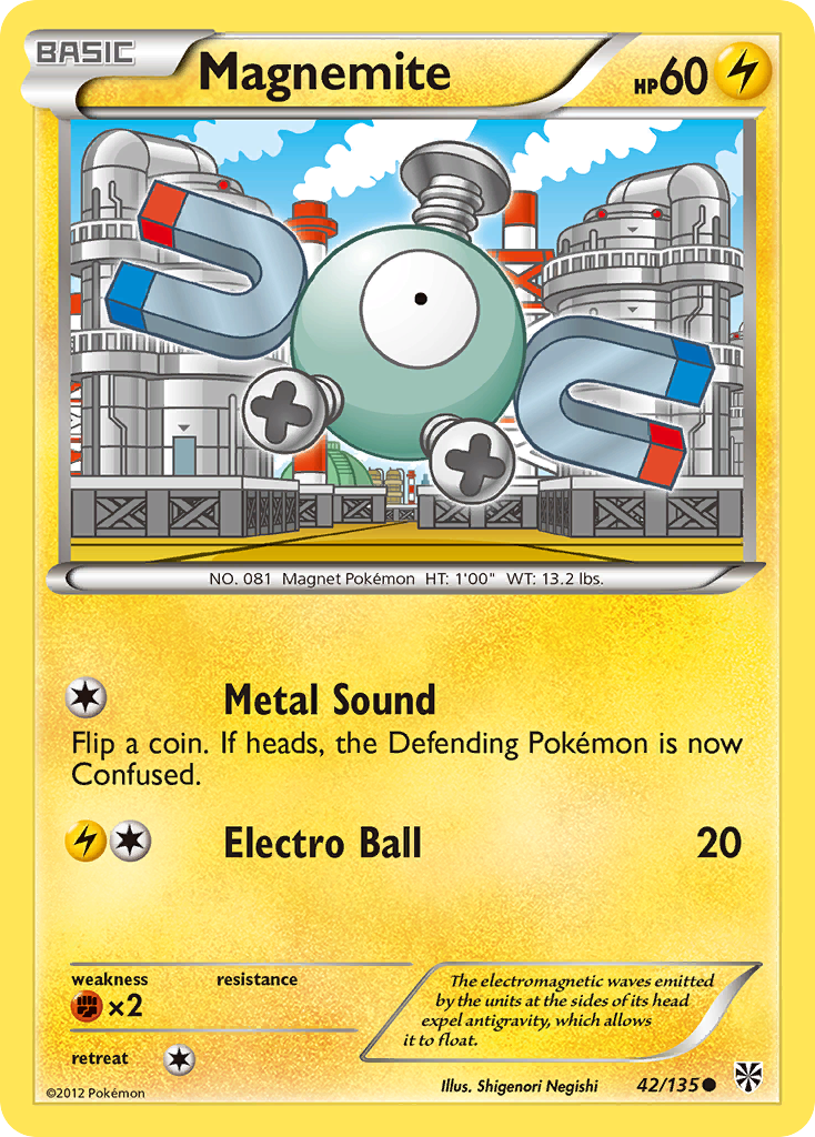 Magnemite - Plasma Storm SET-42