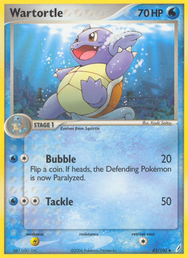 Wartortle - Crystal Guardians SET-42