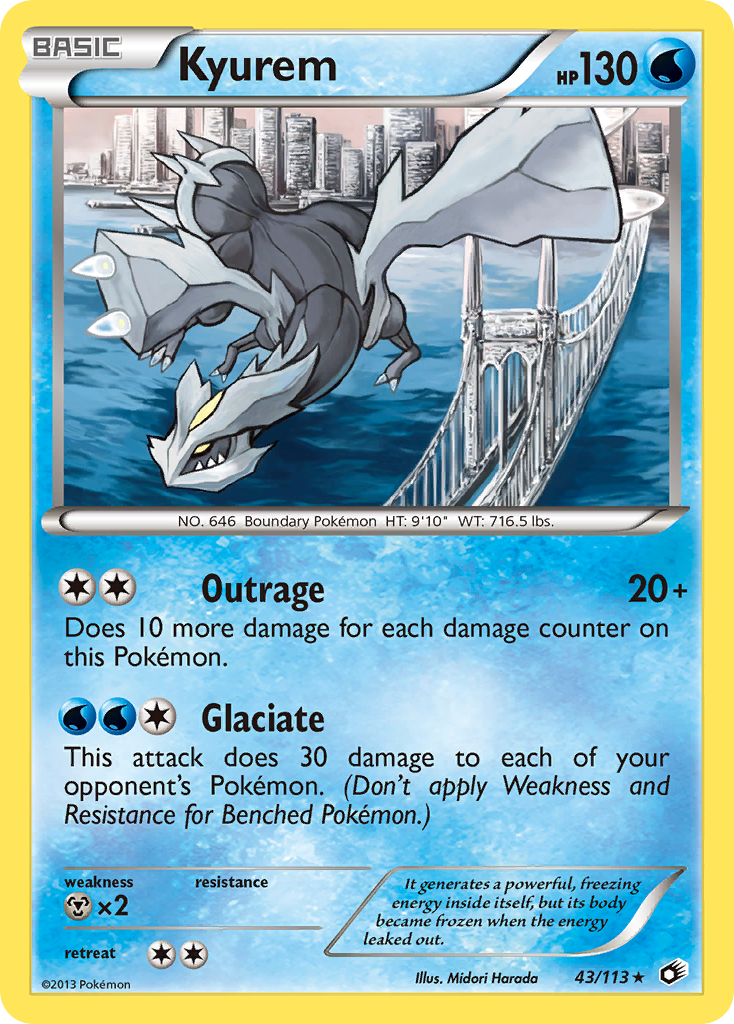 Kyurem - Legendary Treasures SET-43