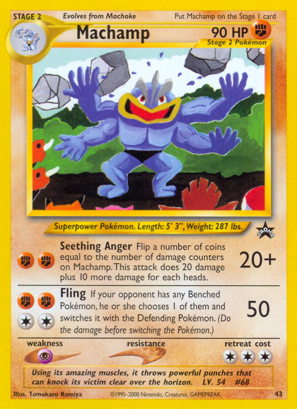 Machamp - Wizards Black Star Promos SET-43