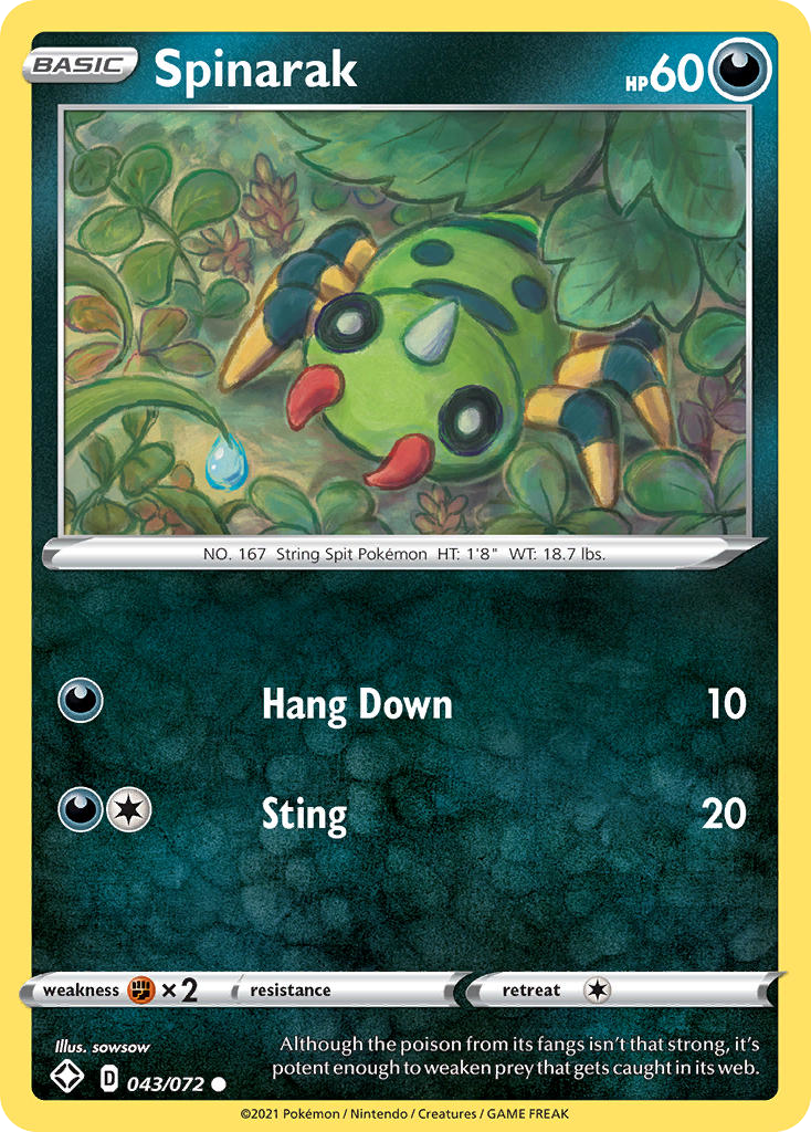 Spinarak - Shining Fates SET-43