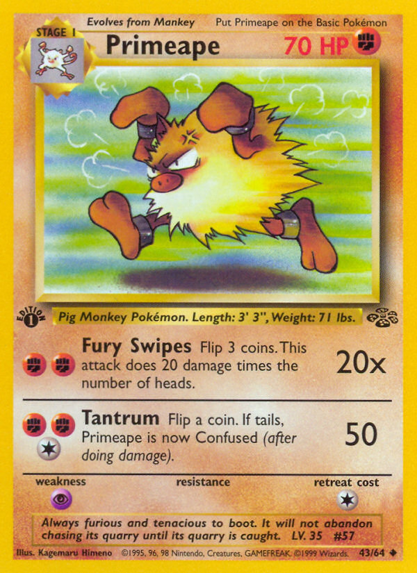 Primeape - Jungle SET-43