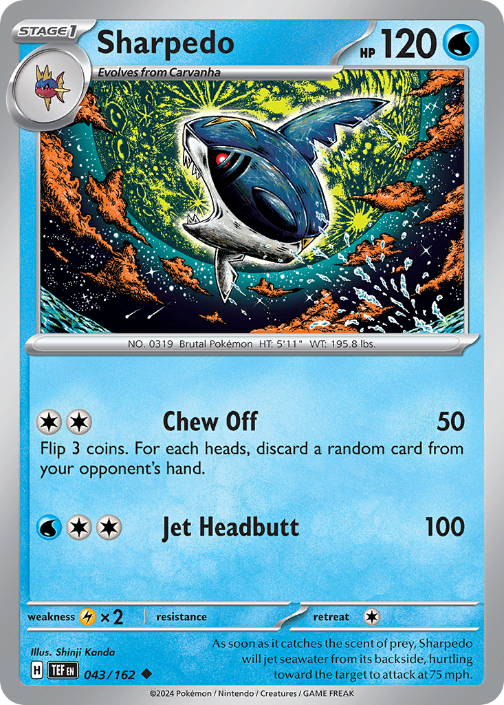 Sharpedo - Temporal Forces SET-43