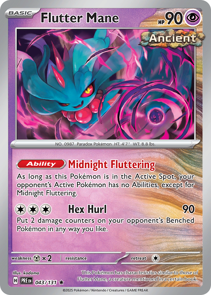 Flutter Mane - Prismatic Evolutions SET-43