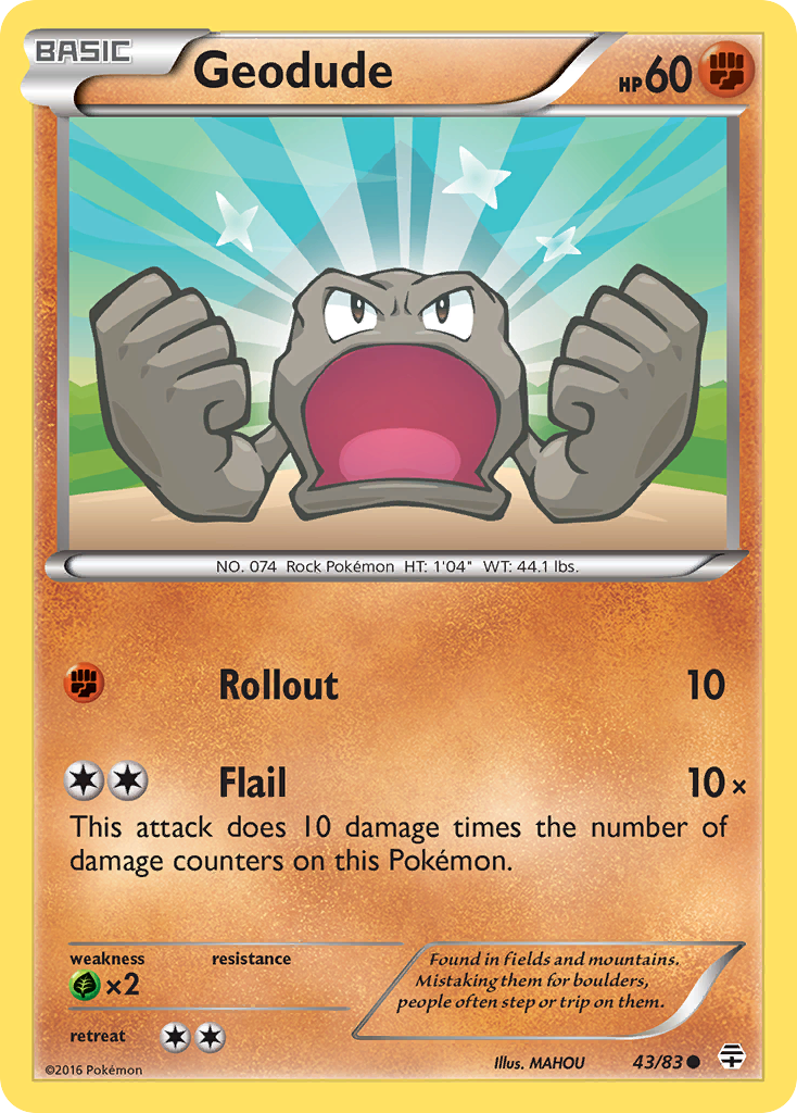Geodude - Generations SET-43