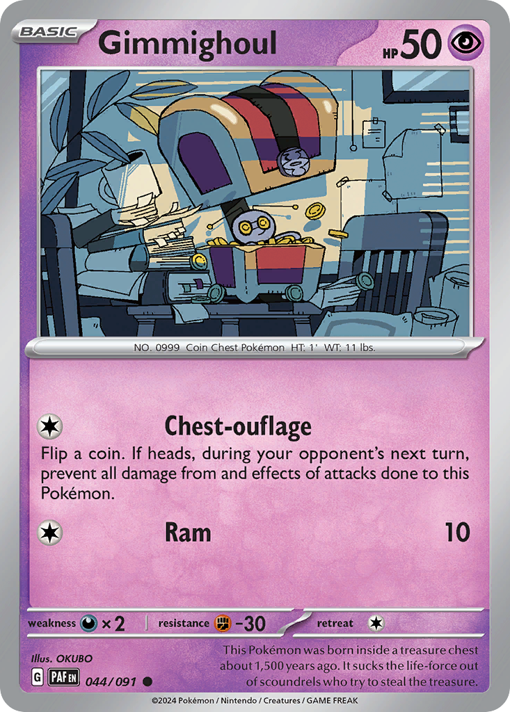Gimmighoul - Paldean Fates SET-44