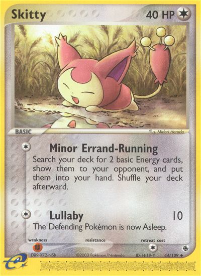 Skitty - Ruby & Sapphire SET-44
