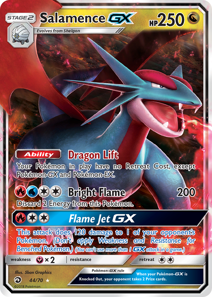 Salamence-GX - Dragon Majesty SET-44
