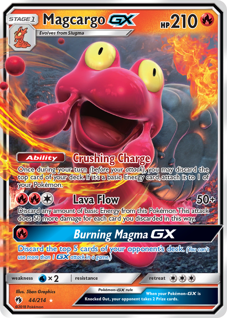 Magcargo-GX - Lost Thunder SET-44