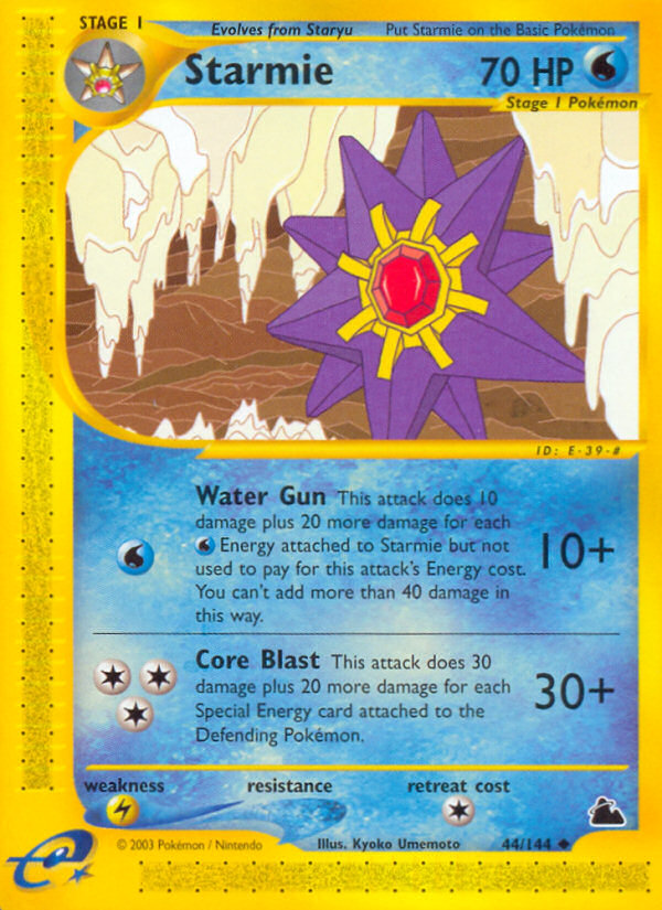 Starmie - Skyridge SET-44