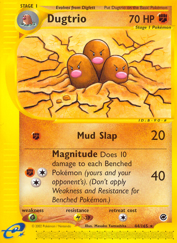 Dugtrio - Expedition Base Set SET-44