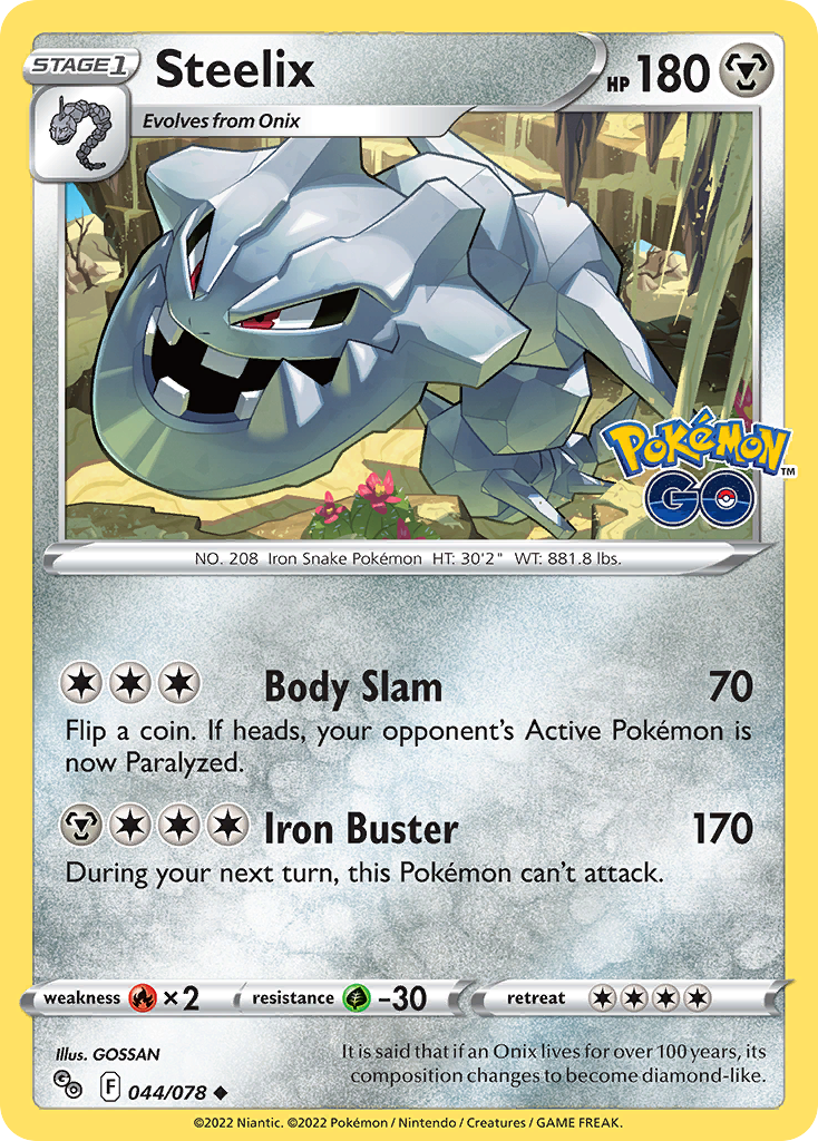 Steelix - Pokemon GO SET-44