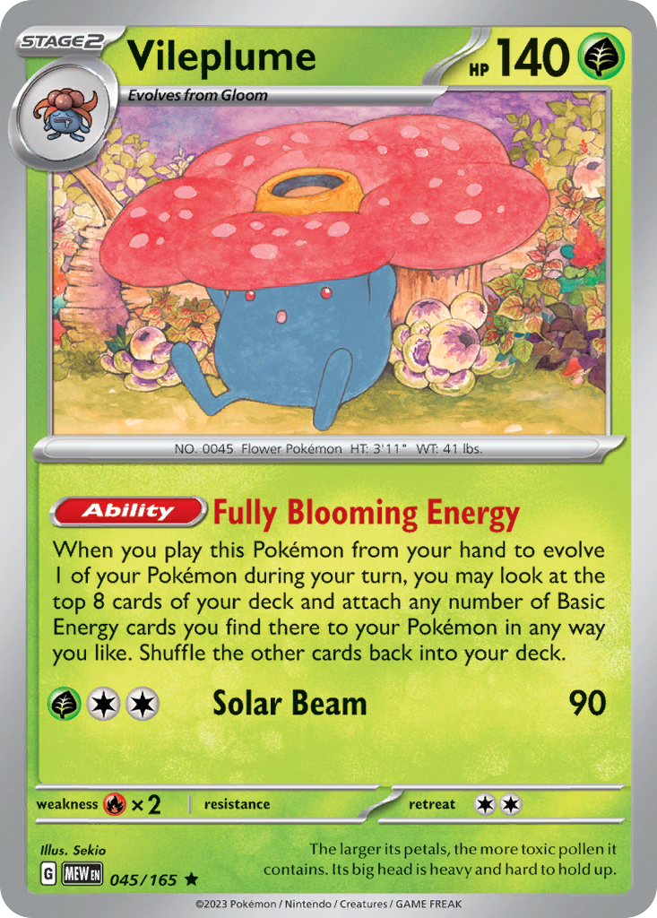 Vileplume - 151 SET-45