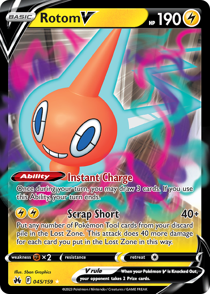 Rotom V - Crown Zenith SET-45