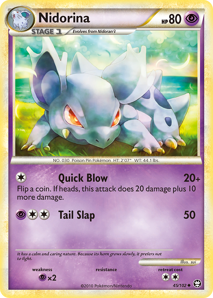 Nidorina - HS Triumphant SET-45