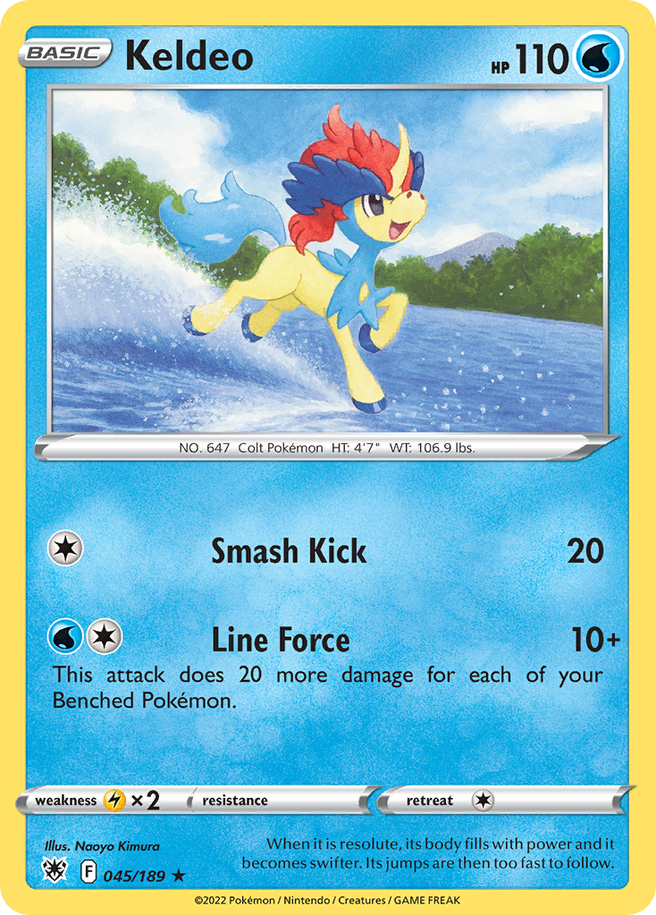 Keldeo - Astral Radiance SET-45