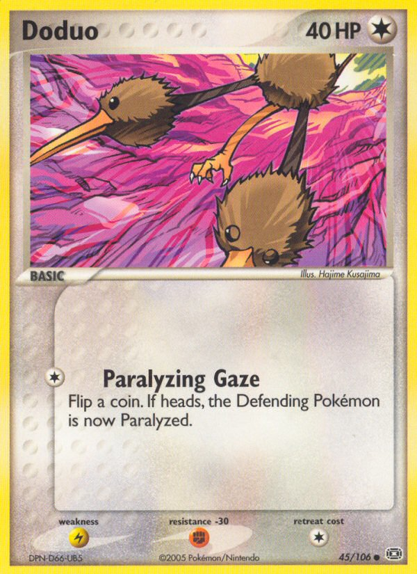 Doduo - Emerald SET-45