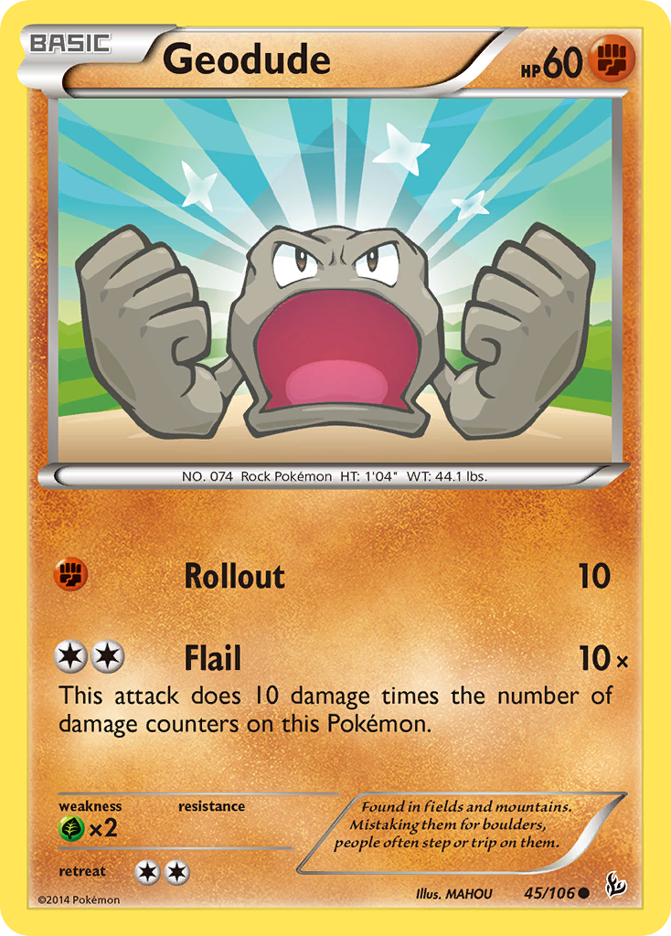 Geodude - Flashfire SET-45